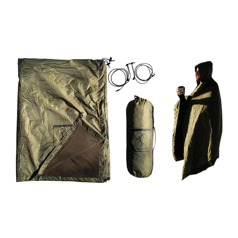 Bushmen Thermo Blanket - BĂąche/Bivouac/Poncho/Sous-couverture - Olive