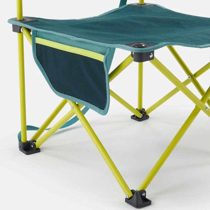 Quechua CHAISE BASSE PLIANTE DE CAMPING MH100 Jaune â Image 9