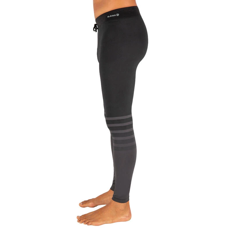 Legging Anti UV Surf 100 Homme Noir â Image 3