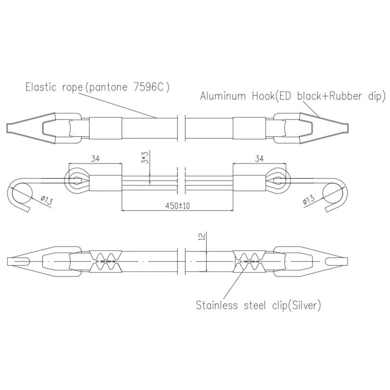 Tendeur Porte Bagage Marron â Image 2
